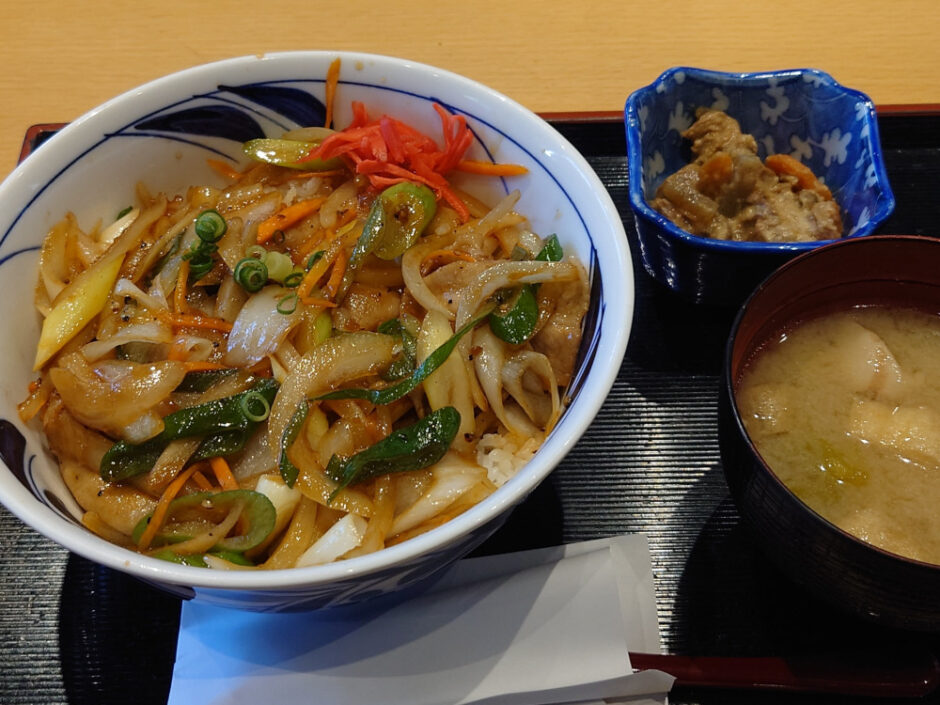 道の駅しもつまの下妻丼