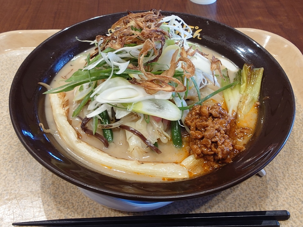 三種の深谷ねぎちゃんぽん