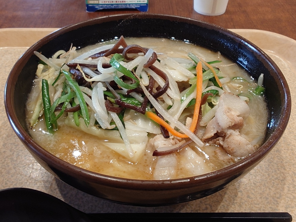 パサール羽生のタンメン