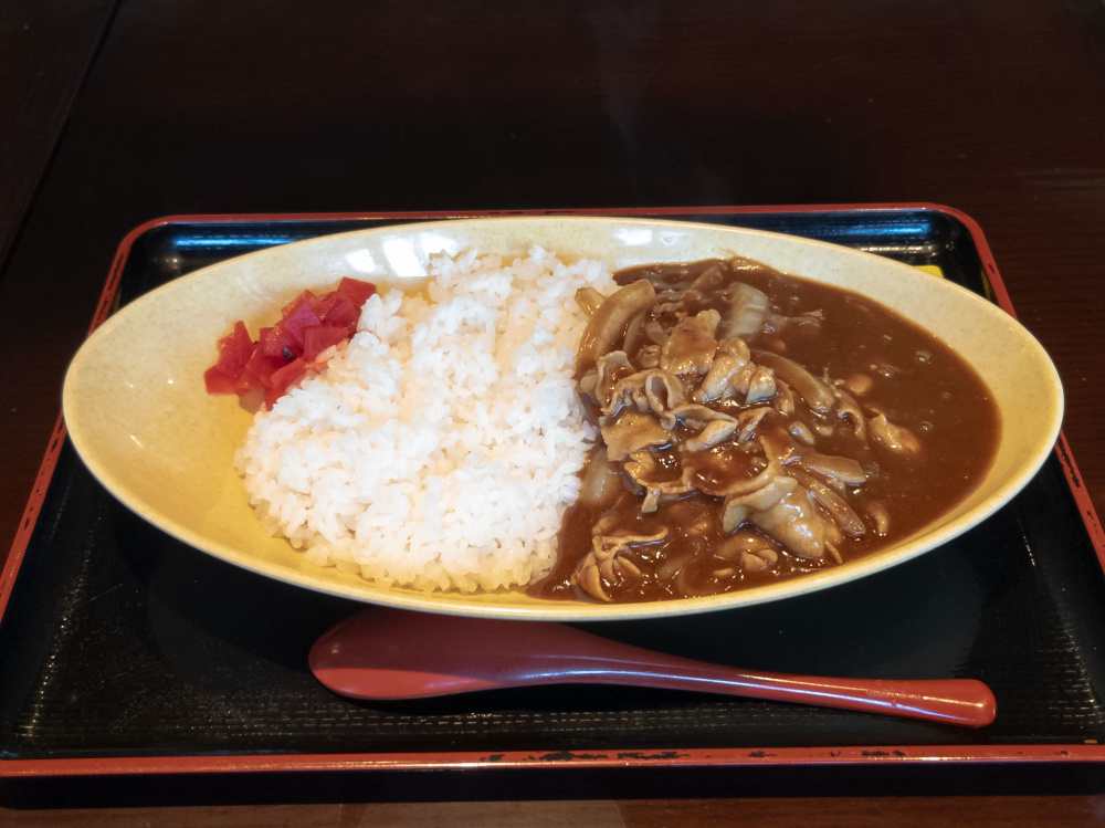 羽生PA上り線　豚しゃぶカレー