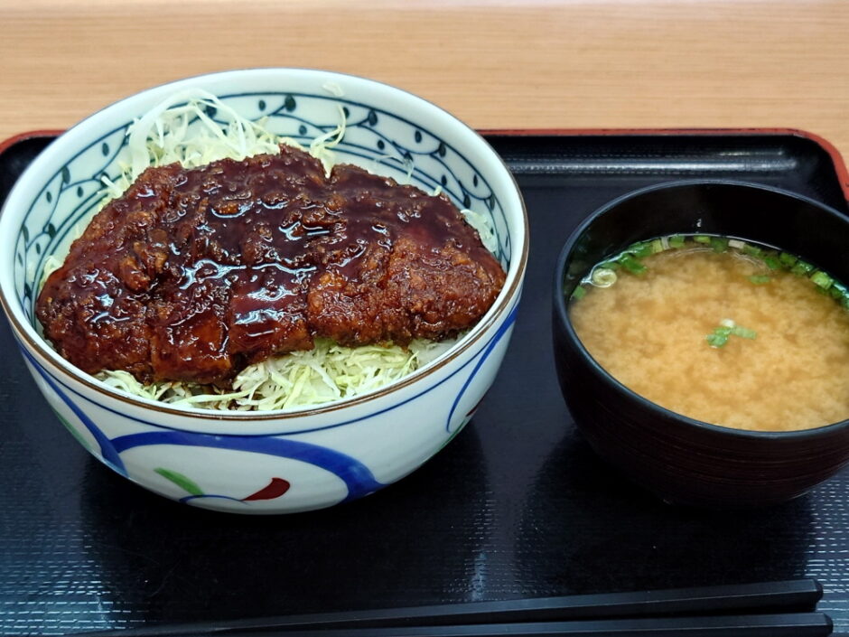 安積PAの会津ソースカツ丼