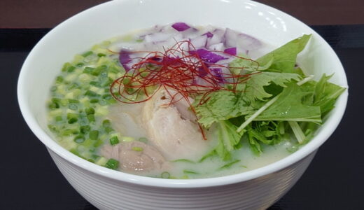 からむしラーメン【道の駅 からむし織の里しょうわ】