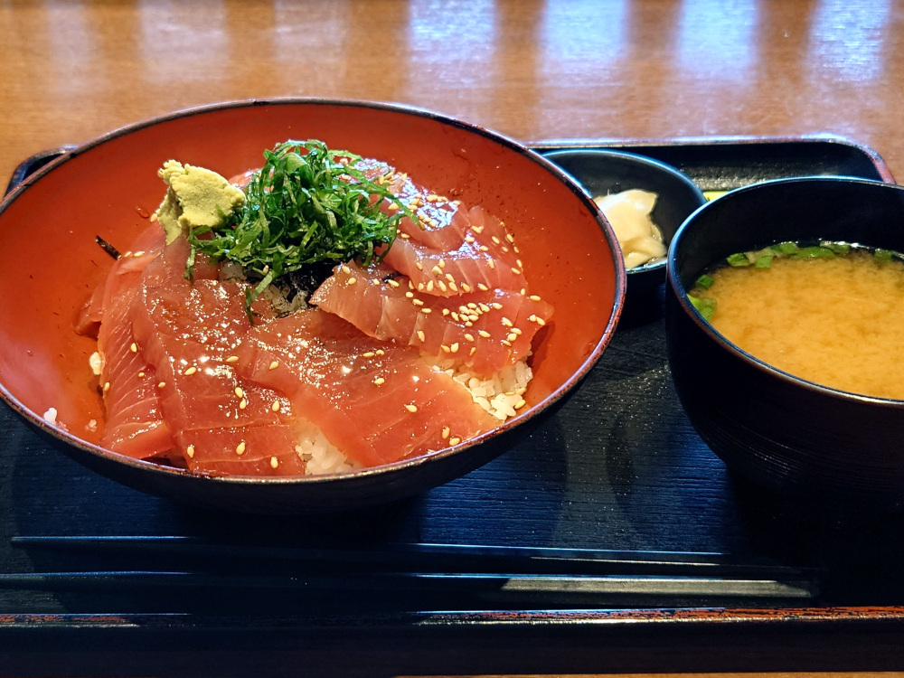 マグロ付け丼　羽生パーキングエリア