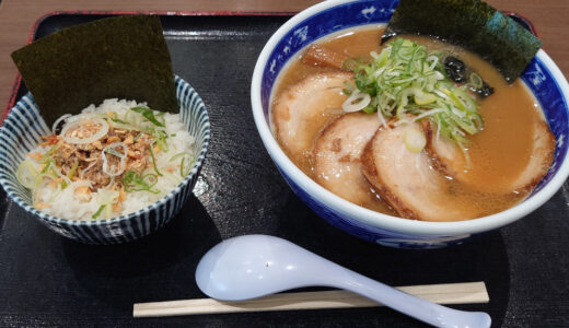 チャーシュー麺&マヨチャーご飯【蓮田SA上り線】