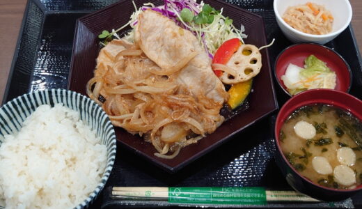 秘伝タレ 豚生姜焼き定食【蓮田SA上り線】