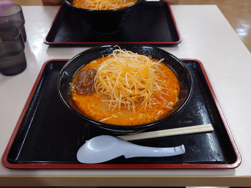 佐久平PAの浅間火山ラーメン