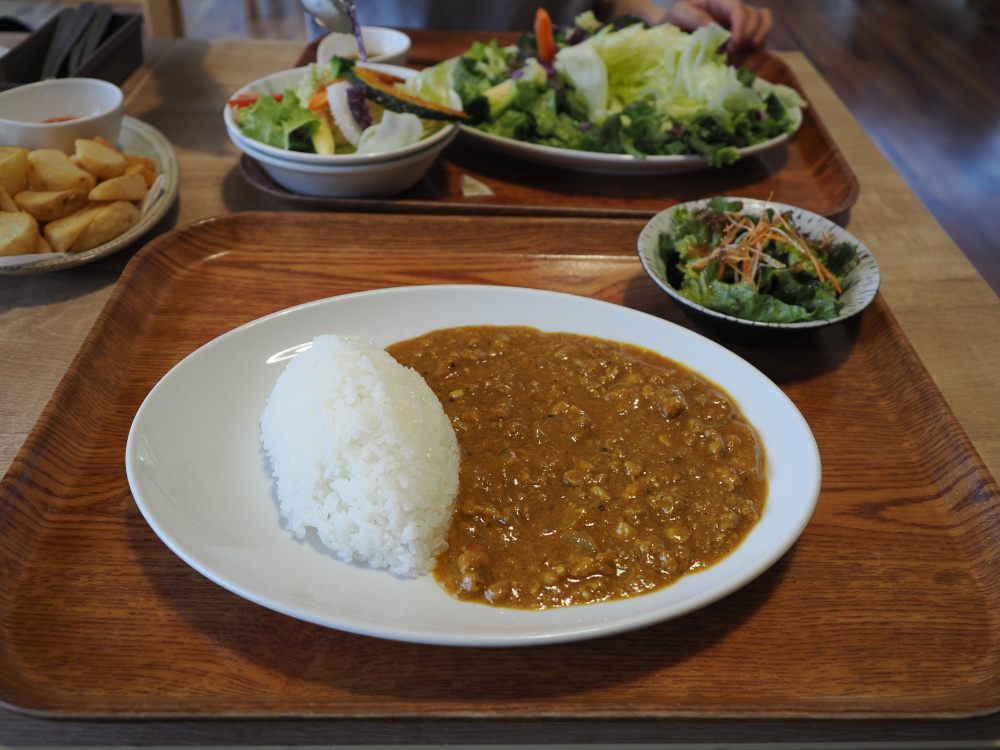 道の駅南きよさとで食べたキーマカレー