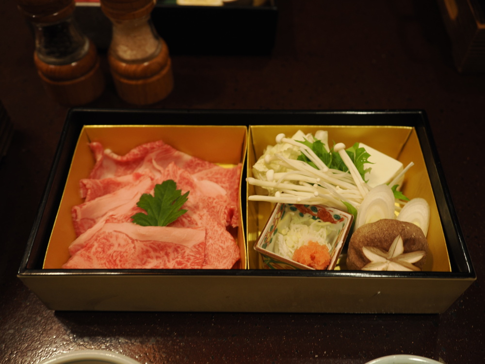 別邸いいやまの夕食