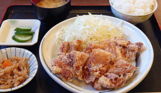 山賊揚げ定食【道の駅 木曽川源流の里きそむら】