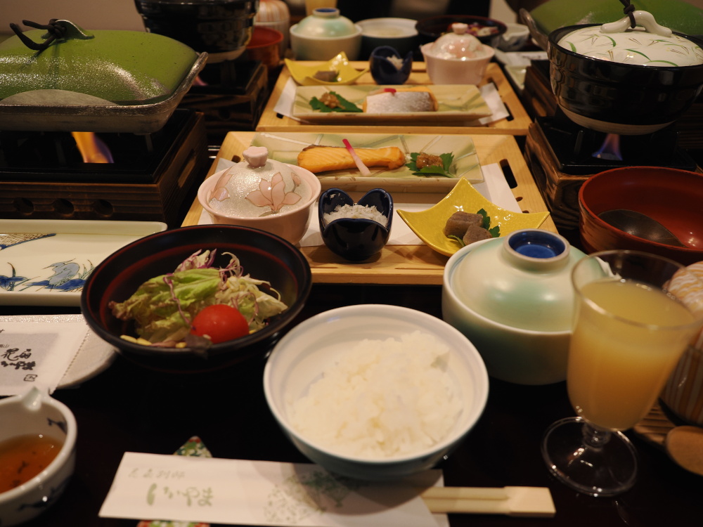 別邸いいやまの朝食