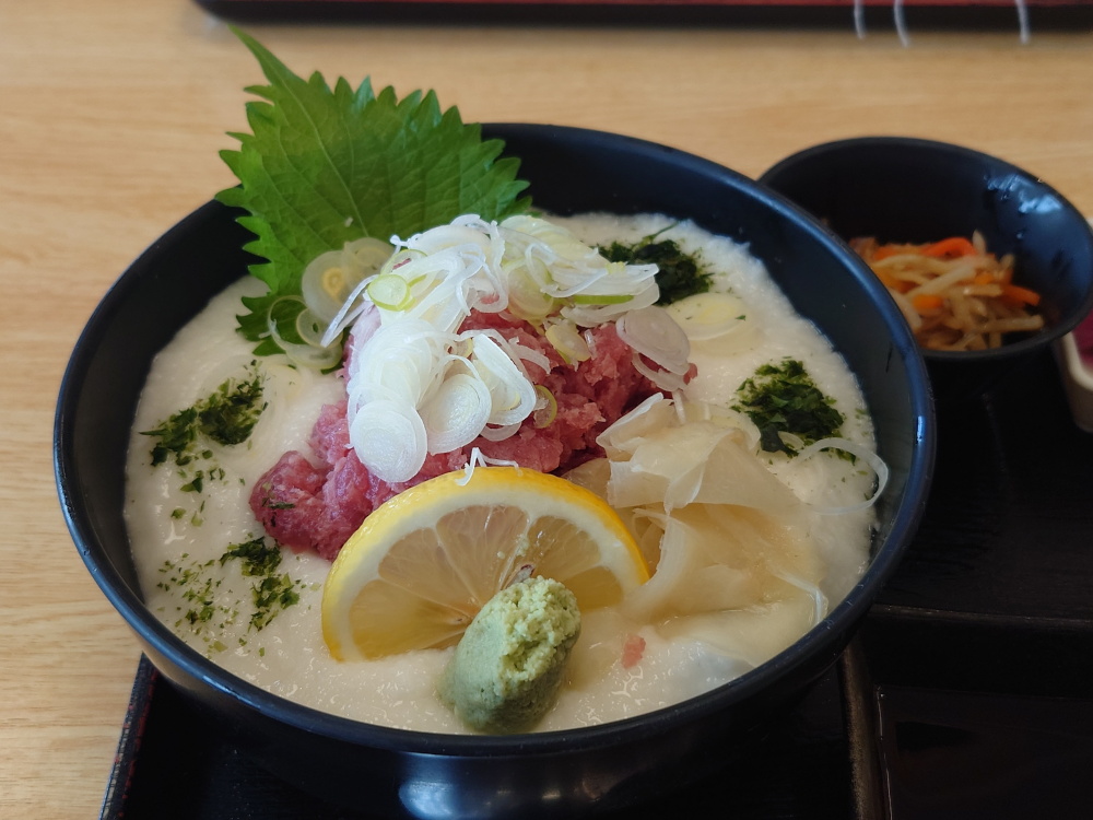 山かけネギトロ丼　四倉パーキングエリア