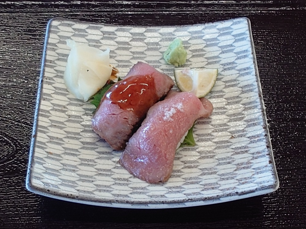 米沢牛の握り